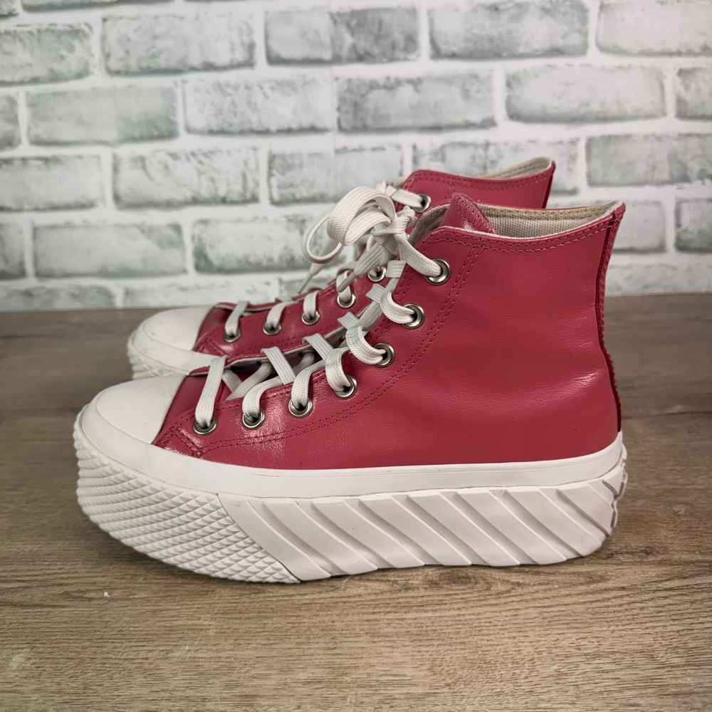 Converse Chuck Taylor All Star Move High Top Leather Womens 7.5